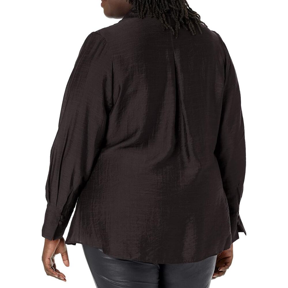 Quinn Peplum Button-Up Shirt- Size 18 - Picture 2 of 4